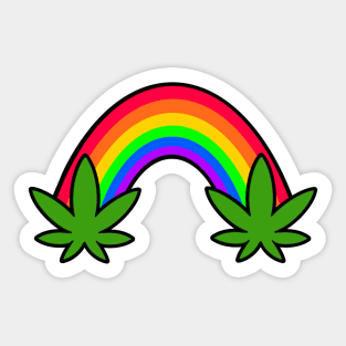 At The End Of The Rainbow Sticker